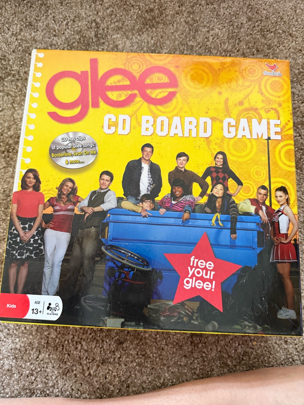 Glee CD Board Game - Yellow Edition